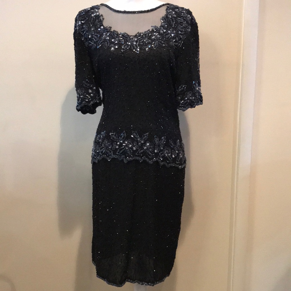 Stenay beaded gown
